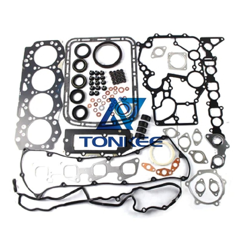 4JJ1 Engine Overhaul Gasket Kit, for Isuzu NPR NQR NHR NKR ELF Truck TFS Pickup | Tonkee®