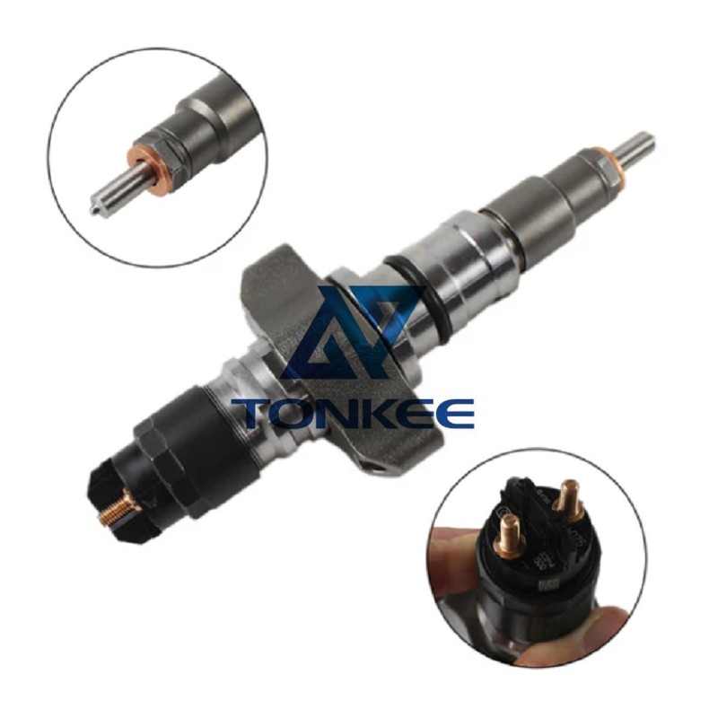 6 PCS Fuel Injector 2854608 0445120057 for, CASE New Holland IVECO Engine F4HE9687, Tractor Maxxum 115 125 140 T6030 T6050 T6080 T6090 | Tonkee®