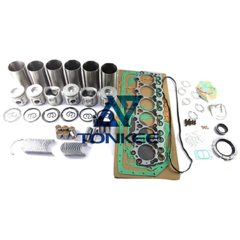  6D34 6D34T Engine Rebuild Kit, for Kobelco SK200-5 SK200-6 SK230-6E Excavator | Tonkee®