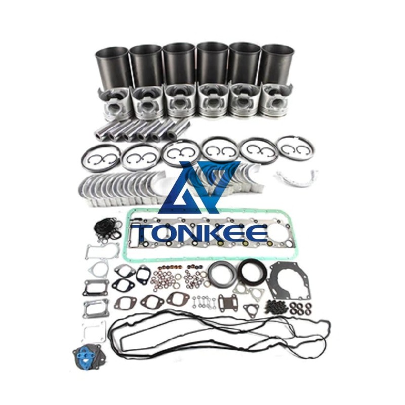 6HK1 6HK1T Engine Overhaul, Rebuild Kit for Hitachi ZX330 EX356 Excavator | Tonkee®