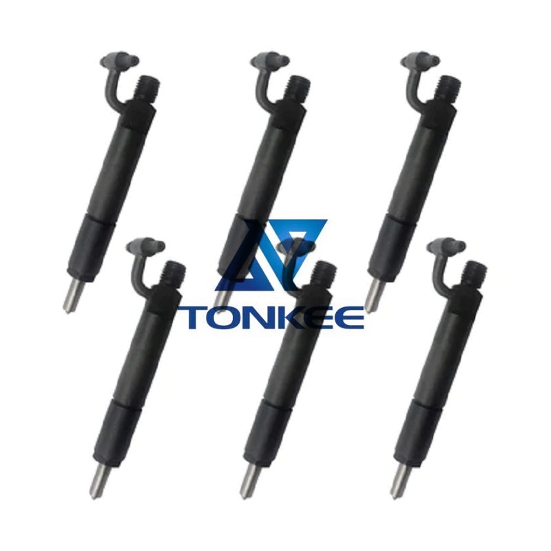 6PCS Fuel Injectors 6202-13-3110, for Komatsu 6D95 4D95 PC200-6 PC220-5 | Tonkee®