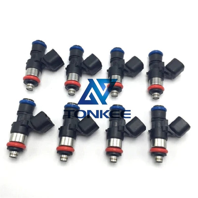 8PCS Fuel Injector 12576341, 0280158051 for Chevrolet Corvette LS3 LS7 Camaro SS | Tonkee®