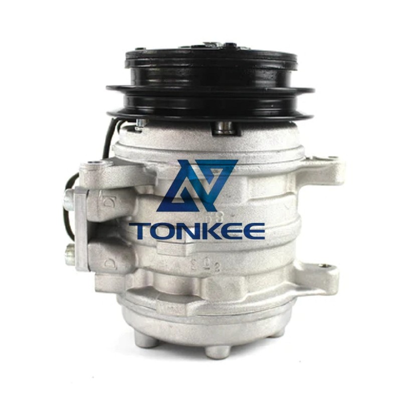 T0070-87290 AC Air Conditioning Compressor, for Kubota M9000-CAB M9000DT-CAB | Tonkee®